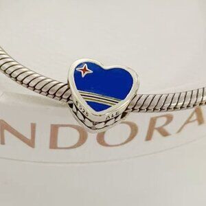 Pandora Aruba Exclusive Heart Charm Bead
